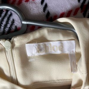 By Chloe, size small, pale yellow color!